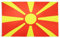 BANDIERA MACEDONIA 150x90cm - GRAN BANDIERA MACEDONE 90 x 150 cm Poliestere leggero - Bandiere - AZ FLAG