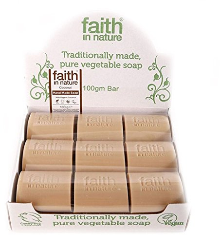 FAITH IN NATURE Coconut Soap (Bulk) 100g (PACK OF 18)