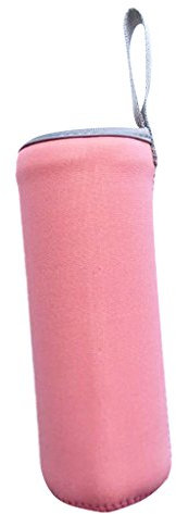 Sharplace Isolierender Neopren - für Trinkflasche Sport Glasflasche Wasser-Flasche, Rosa