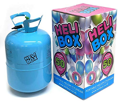 Tri Disposable Gas Bottle Cylinder Canister Fills 50x9 Inch Balloons, parties Weddings