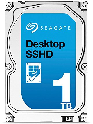 Seagate Desktop ST1000DX001 SSHD 1TB Interne Hybrid-Festplatte ((3,5 Zoll) 7200rpm, 64MB Cache, SATA III) (Generalüberholt)