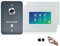 MATHFEL Video Türsprechanlage mit 4 Draht Technologie, 3X 7'' Monitor und WLAN Schnittstelle - Türklingel mit Kamera, Sprechanlage mit Türöffner, Klingel Haustür mit Kamera