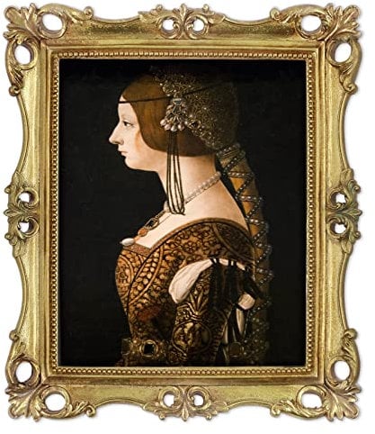 Simon's Shop Bilderrahmen 20x25 cm Antiker Rahmen 20x25 cm Vintage Fotorahmen in Gold, Wand- und Tischbilderrahmen