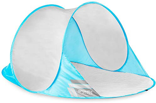 Spokey Sonnenschutz für Strand Pop Up Zelt Pop-Up Wurfzelt
