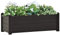 Festnight Jardineras Grandes | Jardineras Exterior | Arriate Elevado de Jardín 100x43x35 cm Gris Antracita