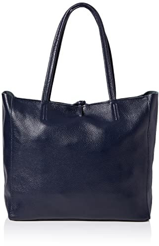 Puccio Pucci Womens TRLBC100267 Ledertasche, Navy blau