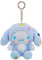 Roffatide Anime Schlüsselanhänger Plüsch Gefüllte Schlüsselkette Kawaii Cartoon Figur Schlüsselanhänger Tasche Anhänger für Jungen und Mädchen 5.11 Zoll