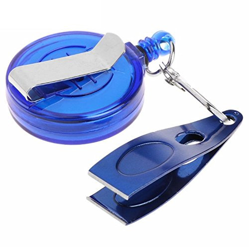 WXHN Fly Fishing Nippers Line Cutter Clipper Tie Fast Nail Knot Tying with Fishing Zinger Retractor Snips Tools Kit