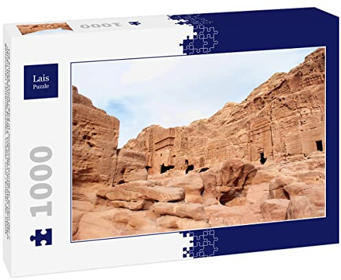 Lais Puzzle Die antike Stadt Petra in Jordanien wurde zu einem der 7 neuen Weltwunder erklärt. Die in den rosaroten Sandstein gehauenen Felsenfassaden, Gräber und Tempel der Stadt 1000 Teile