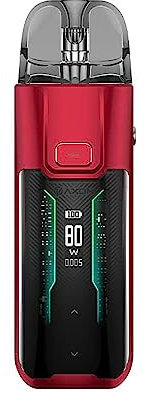 Vaporesso Luxe XR MAX Kit (Rosso) 80W TC, Starter kit sigaretta elettronica dotato di cartuccia Luxe XR Pod da 5 ml, alimentato da batteria integrata da 2800 mAh, senza nicotina