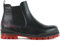 CHATTAWAK 12palermorouge40, Stivali Chelsea Donna, Rosso, 40 EU