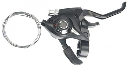 Fahrrad-Umwerfer, 1 Stück, Daumenschaltung, links/rechts, präzise, 3-Gang-/7-Gang-Schaltung, MTB-Trigger-Schaltwerk für Mountainbike, Trigger-Shifter, Daumenschalthebel