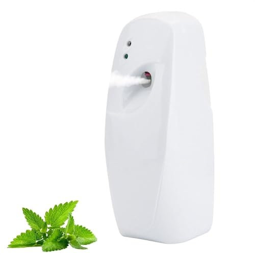Automatic Air Freshener, Perfume Dispenser Home Indoor Wall-mounted Adjustable Air Freshener Fragrance Spray Fragrance Aerosol Spray Dispenser for Bathroom Bedroom Kitchen Toilet Office Hotel