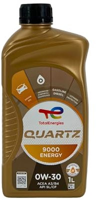 Total Quartz 9000 Energy 0W-30-1L Flasche Motoröl 0W30