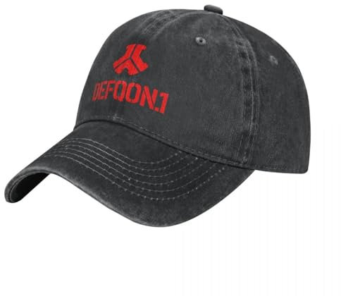 QIYAEUA Defcon.1 2024 Mode Baseballkappe Baumwolle Hüte Verstellbarer Hut Universal Casual Cap Truck Fahrer Hut Geschenk