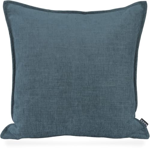 H.O.C.K. Lucky Kissen 45x45cm mit Biese (Petrol)