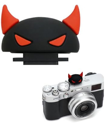 SGERUFZ Blitzschuhabdeckungen für DSLR-Kameras - Schützen Sie Ihren Blitzschuh und verbessern Sie die Leistung Ihrer Kamera (Kleine Teufelsform)