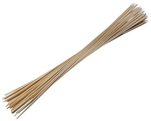 ORANGE DEAL 50 Pflanzstab Bambus - Rankstäbe Bambusstäbe für Zimmerpflanzen, Rankhilfe Garten, Pflanzstäbe, Pflanzenstab Rankstab Holz 90cm x 6mm Ø