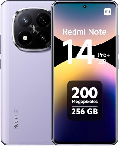 Xiaomi Redmi 14C - Smartphone portatile da 6,88 pollici, 8 + 256 GB, 120 Hz, frequenza di aggiornamento 5160 mAh, questo prodotto è privo di NFC e viene fornito con ricarica rapida da 18 W (viola)