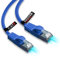 rhinocables CAT 8 5m Blue High-Speed Ethernet Cable | 40Gbps Speed, 2000Mhz, Seamless Gaming, High-Speed Streaming & Browsing | Shielding To Ensure Zero Lag & Fast, Stable Performance (Single)