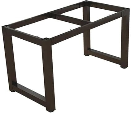 Generisch Moderno marco industrial de metal patas de mesa, para laminado, tablero de madera, tablero de cristal, 137 x 77 cm