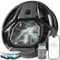 Lefant M320 Robot Vacuum Cleaner With Mop, 6000Pa Ultra Strong Suction, 7.9cm Thin 28cm DIA, 210 Minutes of Constant Vacuuming, Alexa Voice Control, Carpet Detection, Ideal for Pet Hair, 2.4G Wi-Fi