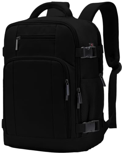 ZHXX 40x30x20 Cabin Bag,Hand Luggage Bag for Ryanair,Wizz & Vueling,Water-Repellent Carry-Ons with Anti-Theft Pocket & Dedicated Laptop Compartment