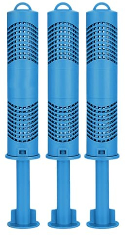Fravsiu Silver ION Cartridge, Hot Spring Salt Insert, Water Purification Module, Heat Resistant Spa Add on, for Home Bathroom Indoor Outdoor Hot Springs Pool Wellness Bath Water 22.9x3.5x3.5cm