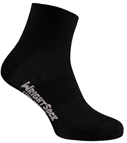 Wrightsock Coolmesh II Quarter Socke, Black