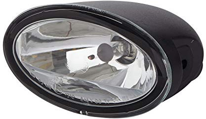HELLA 1FA 008 283-011 Halogen-Fernscheinwerfer - FF 50 - 12V - oval - Referenzzahl: 12.5 - geschraubt - glasklare Streuscheibe - Lichtscheibenfarbe: glasklar - rechts/links