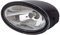 HELLA 1FA 008 283-011 Halogen-Fernscheinwerfer - FF 50 - 12V - oval - Referenzzahl: 12.5 - geschraubt - glasklare Streuscheibe - Lichtscheibenfarbe: glasklar - rechts/links
