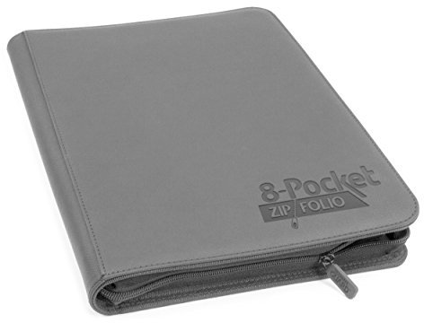 Ultimate Guard Zipfolio 320-16-Pocket XenoSkin Grau