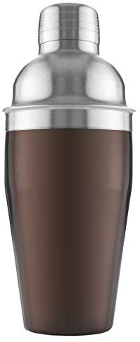 Vacu Vin 78425606 Cocktail Shaker Inox Bronze 9 x 9 x 21 cm