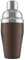 Vacu Vin 78425606 Shaker per Cocktail, Acciaio Inossidabile, Nero/Argento, 8.8x8.8x21.6 cm, 2 unità