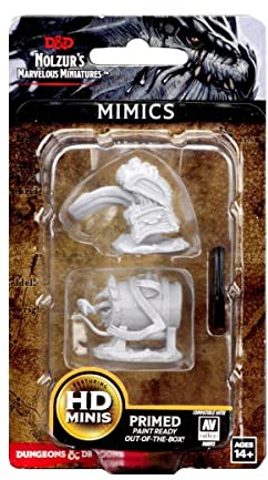 Dungeons & Dragons D&D Nolzur's Marvelous Miniatures - Mimics (6 Units)