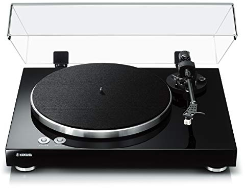Yamaha TT-S303 - Plataforma giratoria de vinilo para correa de transmisión de alta fidelidad, color negro
