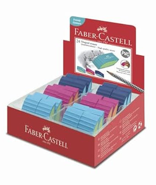 Faber-Castell Bicolor in 3 Assorti-Farben zeigen 24 Stück