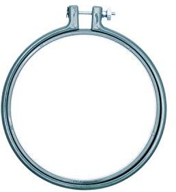 Rico Design GmbH Stickring - rund aus Kunststoff - Durchmesser: ca. 13cm
