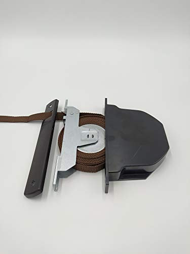 Recogedor de empotrar en guía con Cinta de 16mm (Marron)