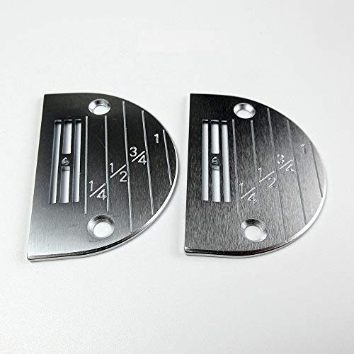 Industrial Sewing Machine Needle Plate for Juki Brother Consew #147150 2 PCS