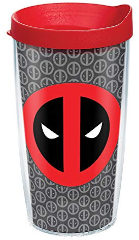 Tervis Marvel Deadpool Icon Repeat Gobelet isotherme en plastique classique