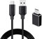 weishan Cable tipo C a USB compatible con Focusrite Scarlett Solo (3ª generación), Scarlett 2i2 (3ª generación), interfaz de audio USB, 2 metros, negro