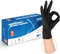 AGAG 100PC Nitrile Gloves Black 6mil Ultra Strong Cleaning Gloves, Latex Free Suitable For Household & Daily Use (Medium)