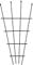 Garden Gear 1.2 Metre Fan Pot Trellis, Plastic Coated Steel Outdoor Decorative Plant Support, Weather Resistant (2)