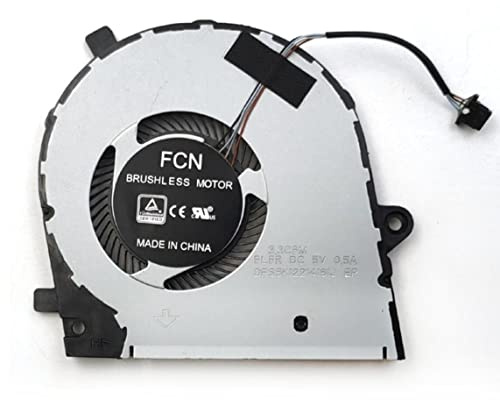 Fleshy Leaf CPU Cooling Fan Replacement for DELL Vostro 5391 5390 Inspiron 7391 Latitude 3301 Series (NOT fit for Inspiron 13 7391 2-in-1) TCV60 0TCV60