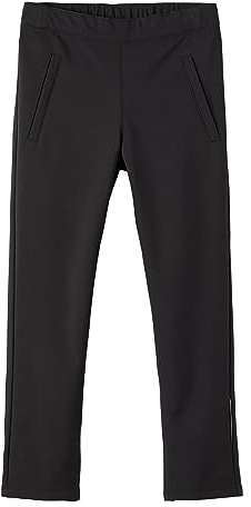 NAME IT Mädchen Nkfalfa Softshell Pant Slim Fo Noos Regenhosen Für, Schwarz, 164 EU
