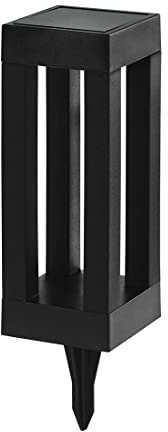 Eglo 48795 Solarleuchte Z_SOLAR schwarz LED 1X0,5W L:9.5cm B:9.5cm H:25.5cm mit Schalter ein/aus