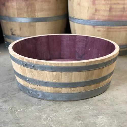 Fass-Schmiede Weinfass Miniteich Gartenteich 300l (1/4, Geölt)