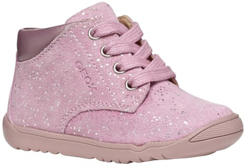 Geox Bébé Fille B MACCHIA Girl A Basket, Rose 1, 22 EU