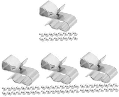 Gatuida 100stücke Solar Panel Kabelclips Kabelmanagement Clips Für Photovoltaik Kabel Und Wetterfeste Kabelklemmen Sicheren Befestigung Von Solarkabeln Einfache Installation Und